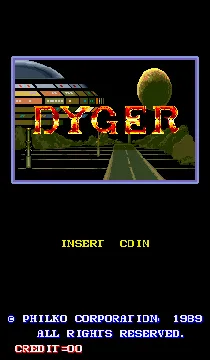 Dyger (Korea set 1) screen shot title